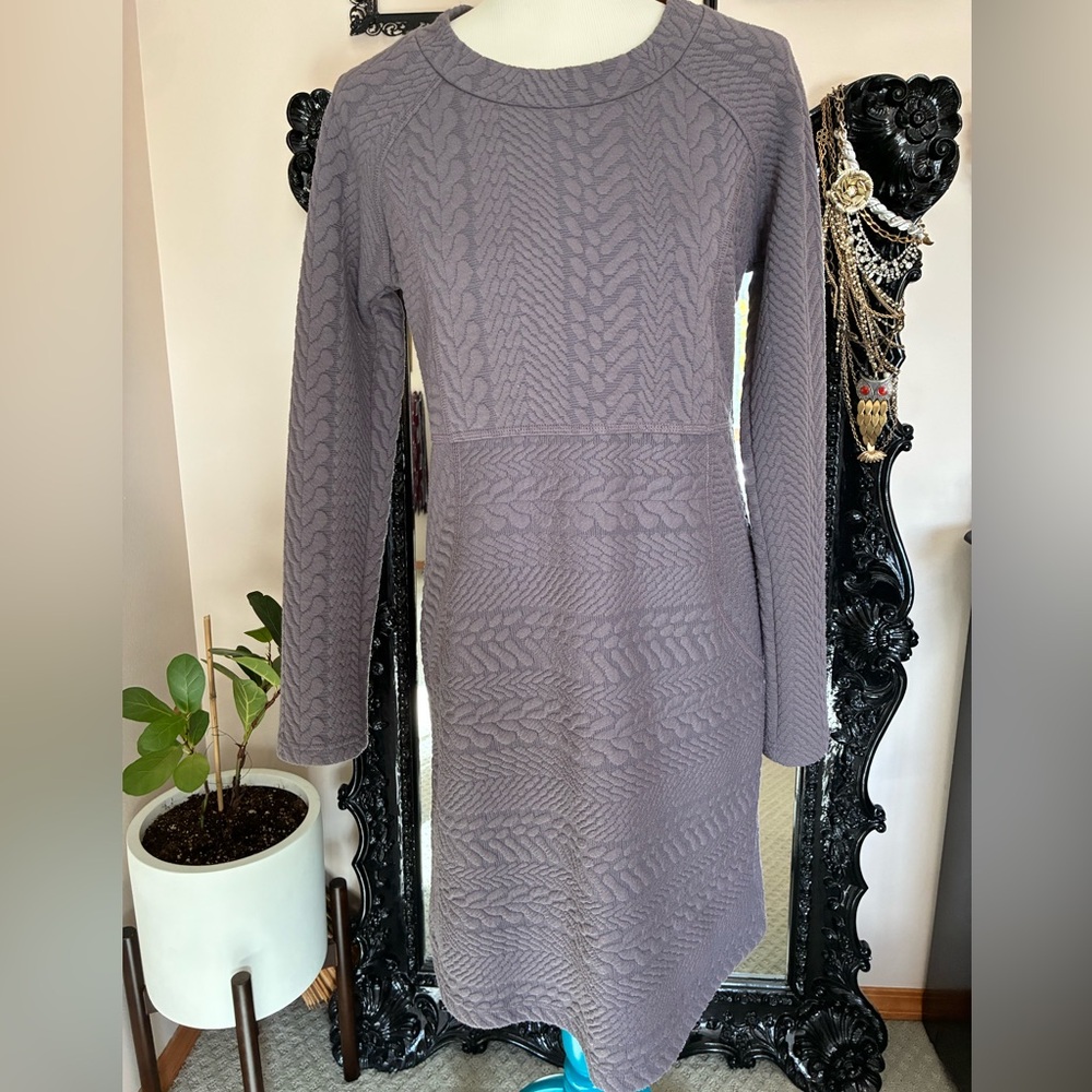 Super Cozy PrAna “Knitted” Mini Dress- Women’s Medium